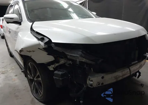 2017 Nissan Pathfinder Platinum from USA, damaged, VIN 5N1DR2MN3HC641819